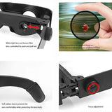 Triogift  Professional Portable Magnifying Glass Handheld Binoculars Telescope Magnifier For Outdoor Fishing Watching Theater TV Sight