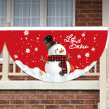 Triogift Christmas Snowman Flag Banner Merry Christmas Decorations For Home  Xmas Party Ornament Navidad Natal Gifts New Year