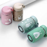 Triogift  -  1pc 320ml Rabbit Cute Insulating Bottle Portable Home Female Office Water Cup Stainless Steel Insulated Coffee Cup Vacuum Bottle