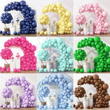 Triogift 26 Colors Balloon Arch Kit, Black, White, Green, Blue, Yellow, Red Latex Party Balloon Wreath, Party Supplies