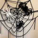 Triogift  3 Colors Latest Halloween Spider Halloween Decor Spider Halloween Decoration Haunted House Prop Indoor Outdoor Giant Decor