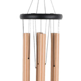 Triogift Wind Chimes Wood Metal Outdoor Wind Chime Wall Hanging Decor Home Decoration Crafts Garden