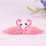 Triogift Mini Flamingo Figurine