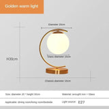 Triogift Gold Modern Desk Lamp