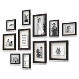 Triogift 11Pcs Wood Picture Frames For Wall Hanging Photo Frame Wooden Frame For Home Wedding Party Decorations Family Photo Frame Wall