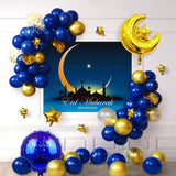 Triogift Eid Mubarak Balloon Background Ramadan Kareem Decoration Ballons Ramadan Mubarak Muslim Islamic Festival Party Supplies