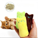 Triogift  Funny Plush Toy Interactive Cat Pet Kitten Chewing Toy Claw Mint for Cats Scraper Supply Cat Toys