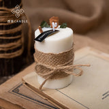 Triogift Scented Candles Wholesale Soybean Candles Aromatherapy Home Decoration Romantic Birthday Gift Box Cinnamon Violet Flavor