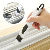 Triogift  Polished Window Track Cleaning Brush Keyboard Nook Cranny Dust Shovel