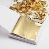 Triogift  Gold Silver Foil Paper For Laminator Glitter Colored Wrapping Quilling Kraft Corrugated Tissue Craft Scrapbooking Paper 100pcs