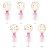 Triogift 6pcs Balloon Holder Stand Balloon Stick Stand for Table Decor Wedding Balloon Decorations Baby Shower Birthday Party Supplies