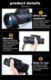 Triogift  HD 80x100 Professional Telescope Monocular Powerful Binoculars Long Range Waterproof Pocket Zoom Night For Hunting Tourism