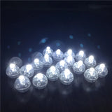 Triogift 10Pcs Switch Balloon LED Flash Luminous Lamps Tumbler Light Bar Lantern Christmas Wedding Party Decoration Birthday Decor Adult