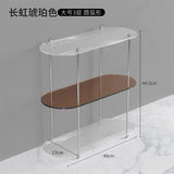 Triogift  -  Ins Acrylic Desktop Rack Bathroom Toilet Storage Rack Layered Finishing Rack Bedroom Cup Storage Cosmetic Perfume Display Rack