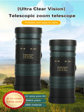 Triogift 10-30x40 Zoom Powerful Single Binoculars Long Range Field of view Professional Monocular Telescope Portable HD BAK4 for Camping