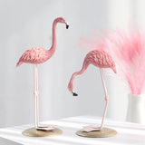 Triogift Resin Pink Flamingo Figurine