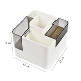 Triogift 1pc Pen Holder Multi-grid Stationery Storage Box Detachable Combination Desktop Organizer Student Office Desk Accessories