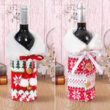 Triogift Christmas Wine Bottle Cover Merry Christmas Decorations For Home  Cristmas Ornament Xmas Navidad Gifts New Year