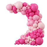 Triogift Macaron Pink Balloon Garland Arch Kit Wedding Birthday Party Decoration Kids Girl Globos Gold Confetti Latex Ballon Baby Shower