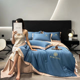 Triogift  Summer Quilt Simple Luxury Modal comforter Thin Bed Cover Bedding double-sided Quilt single bed  high quality