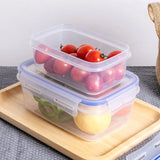 Triogift Sealed Food Storage Plastic Containers Food Keeper Boxes Fruit and Vegetables Airtight Fresh Watertight Kitchen Items for Home