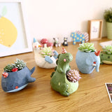 Triogift Animal Themed Flower Pots