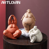 Triogift Graceful Lady Figurines