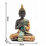 Triogift Meditating Buddha Peaceful Statue