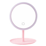 Triogift Halo Pink Round Makeup Mirror