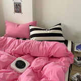 Triogift Aesthetic Pink Series Bedding Set