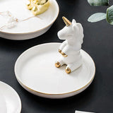 Triogift Animal Figurine Elegance Trinket Dish