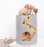 Triogift Animal Secret Home Cute Plant Pot