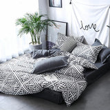 Triogift Aztec Geometric Bedding Set