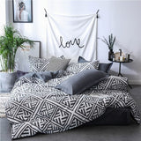 Triogift Aztec Geometric Bedding Set