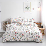 Triogift Fresh Floral Bedding Set