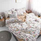 Triogift Fresh Floral Bedding Set