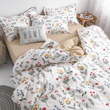 Triogift Fresh Floral Bedding Set