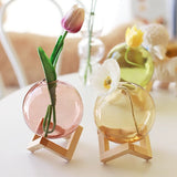 Triogift Mini Glass Bubble Vase