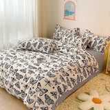 Triogift Butterflies Bedding Set