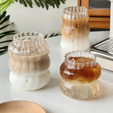 Triogift Cold Coffee Retro Glass Cup