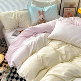 Triogift Cotton Candy Pastel Gradients Bedding Set