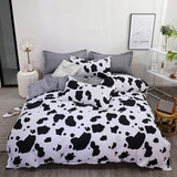 Triogift Cow Print Bedding Set