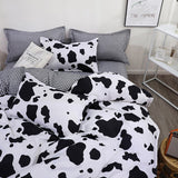 Triogift Cow Print Bedding Set