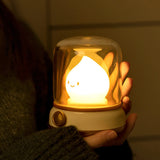 Triogift Cute Flame LED Night Light