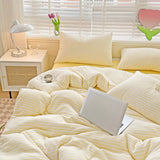 Triogift Cozy Striped Bedding Set