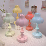 Triogift Pastel Lotus Table Lamp