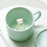 Triogift Adorable Animal Surprise Mug