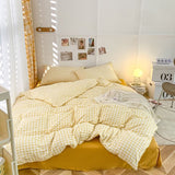 Triogift Dogtooth Check Korean Bedding Set 2.0