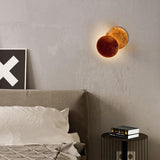 Triogift Creative Rotatable Moon Phase Wall Lamp