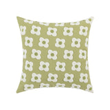 Triogift Embroidered Daisies Cushion Cover